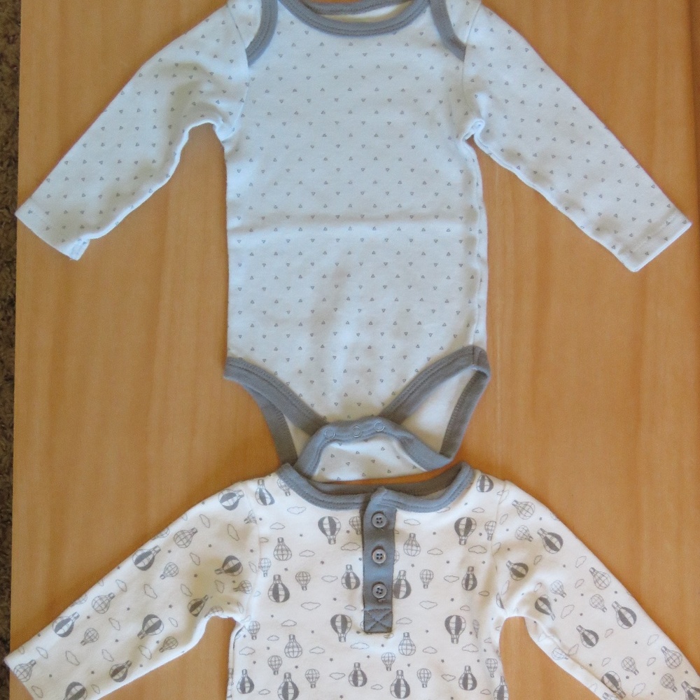 KYLE & DEENA - BOYS' LONGSLEEVE BODYSUITS - SET 2